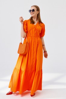 Платье ELLETTO LIFE 1901 оранжевый #1