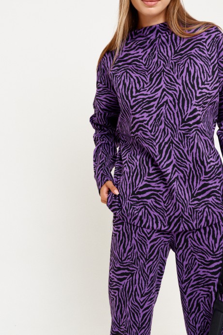 Спортивный костюм ELLETTO LIFE 5189.1 фиолетовый размер 42-54 #4