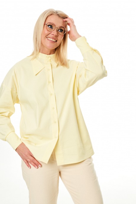 Рубашка ELLETTO LIFE 3627.1 желтый размер 42-54 #2