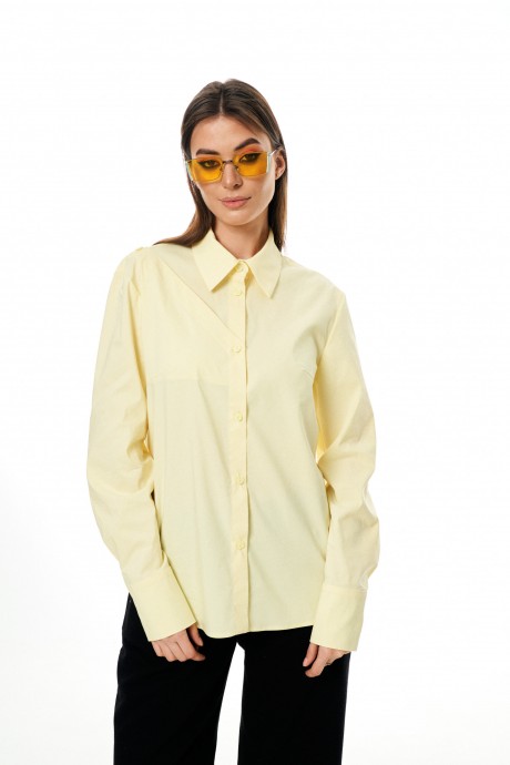 Рубашка ELLETTO LIFE 3629.1 желтый размер 42-54 #1