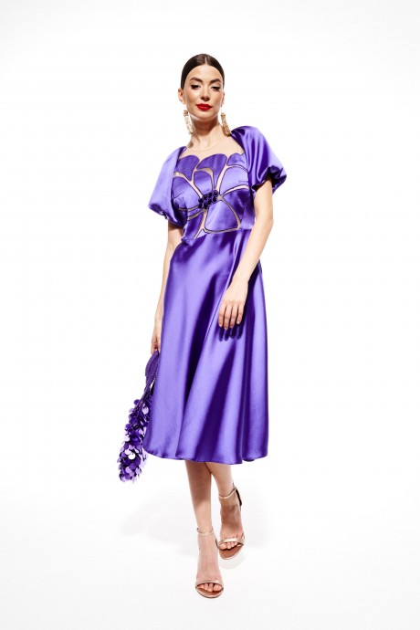 Вечернее платье ELLETTO LIFE 1975.1 фиолетовый размер 42-48 #1