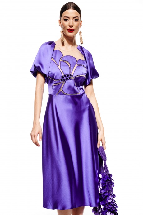 Вечернее платье ELLETTO LIFE 1975.1 фиолетовый размер 42-48 #4
