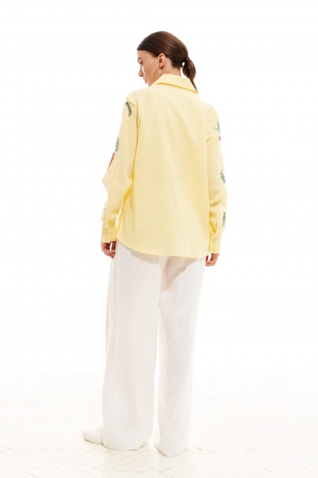 Блузка ELLETTO LIFE 3705 желтый размер 42-52 #8