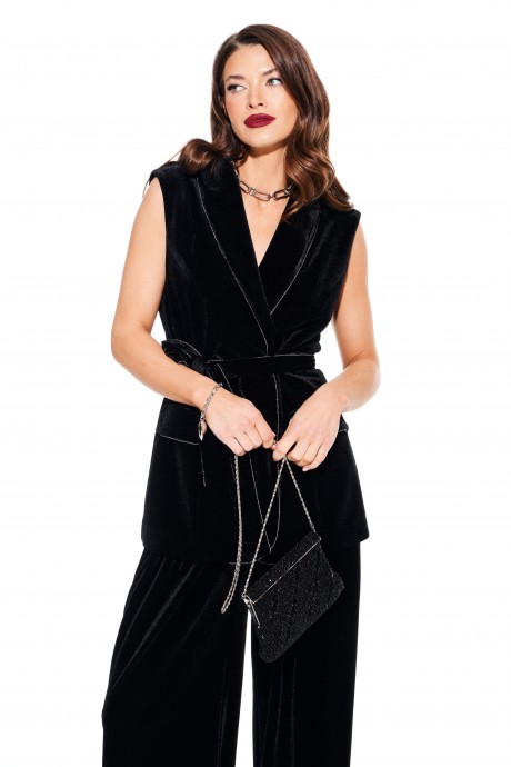 Жилетка ELLETTO LIFE 3918 черный размер 42-52 #1