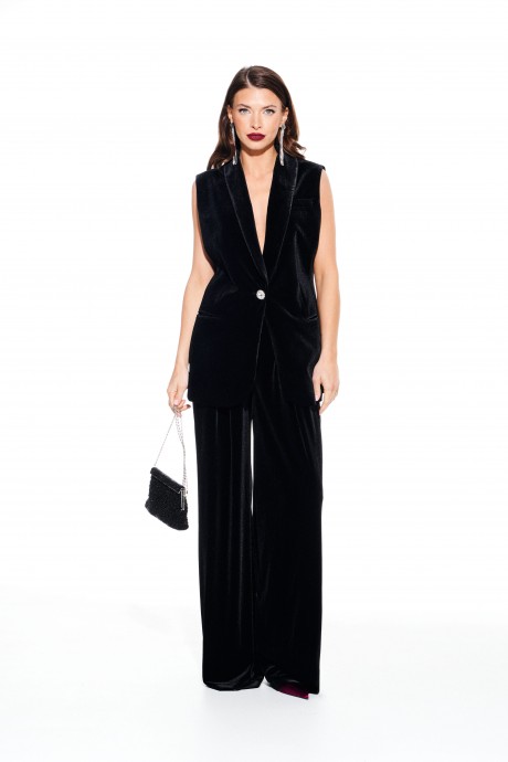 Жилетка ELLETTO LIFE 3921 черный размер 42-54 #4