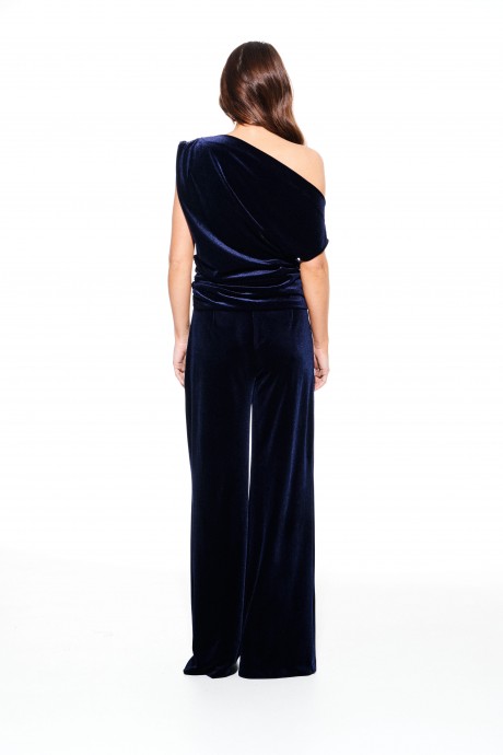 Блузка ELLETTO LIFE 3923 синий размер 44-52 #7