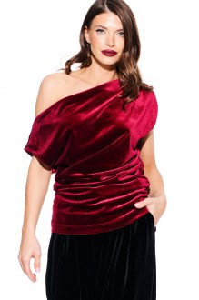 Блузка ELLETTO LIFE 3923 вишня #1