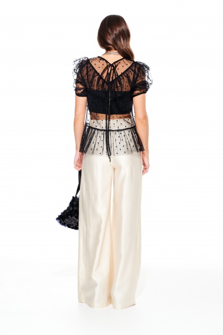 Блузка ELLETTO LIFE 3934 черный размер 42-46 #9