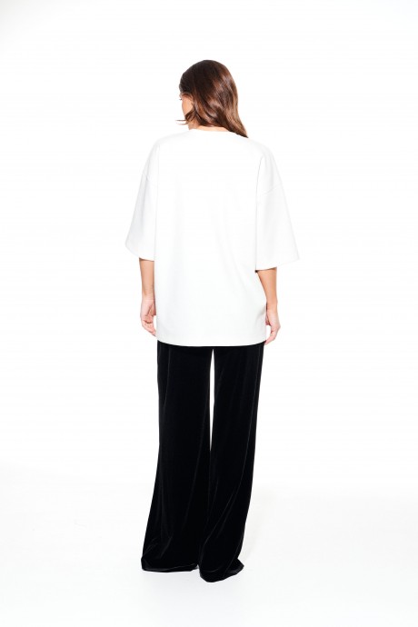 Футболка ELLETTO LIFE 3937 белый размер 42-54 #6