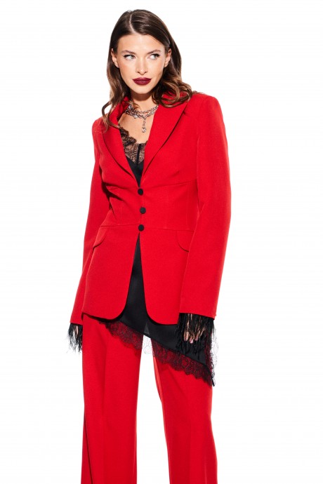 Костюм/комплект ELLETTO LIFE 5319 красный размер 42-46 #7