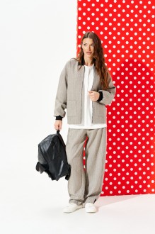 Брючный костюм ELLETTO LIFE 5328 бежевый