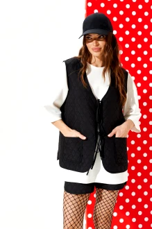 Жилетка ELLETTO LIFE 3976 черный