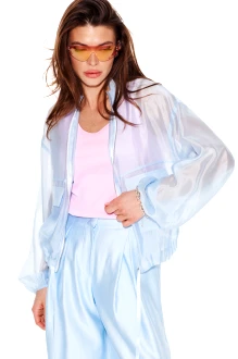 Блузка ELLETTO LIFE 3991 голубой