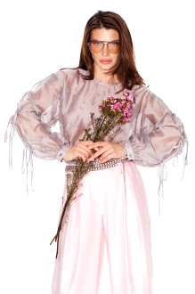 Блузка ELLETTO LIFE 3992 серый