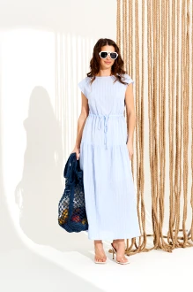Платье ELLETTO LIFE 11134 голубое