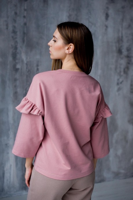 Блузка, туника, рубашка Paula 339 нежно-розовый размер 42-44 #3