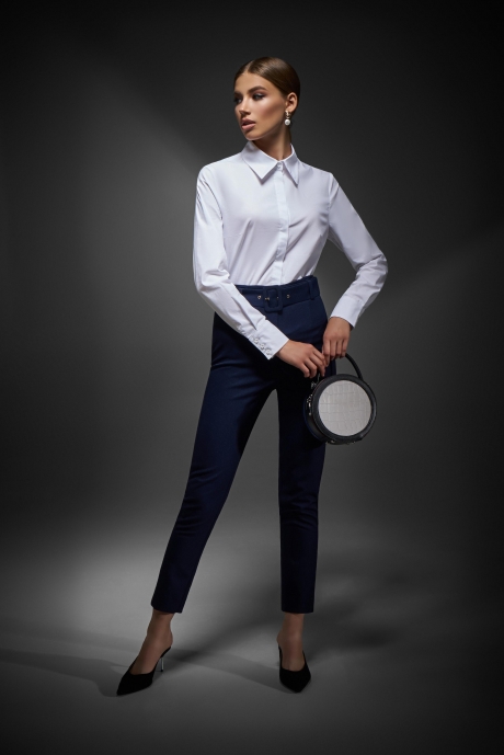 Блузка, туника, рубашка DRESS CODE 1047 белый размер 44-48 #1