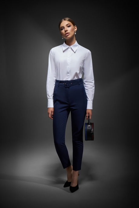 Блузка, туника, рубашка DRESS CODE 1047 белый размер 44-48 #2