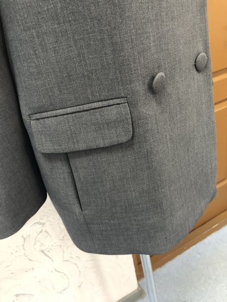 Жакет (пиджак) DRESS CODE 1065 серый размер 44-48 #5