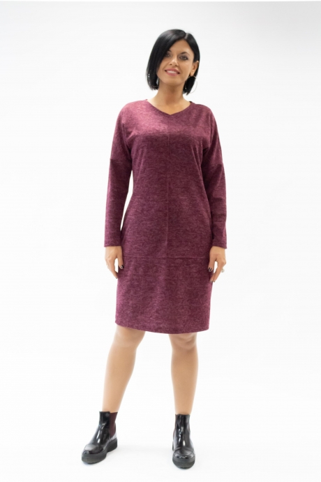Платье Ivera Collection 587 бордо размер 44-52 #1