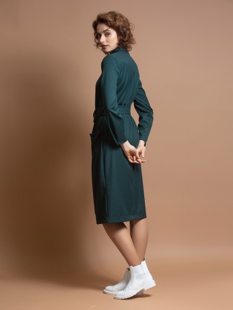 Платье Ivera Collection 726 тёмно-зелёный размер 40-50 #3