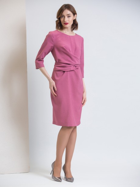 Платье Ivera Collection 807 розовый размер 42-48 #1