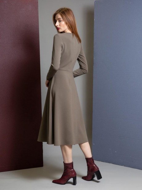 Платье Ivera Collection 826 хаки размер 42-48 #2