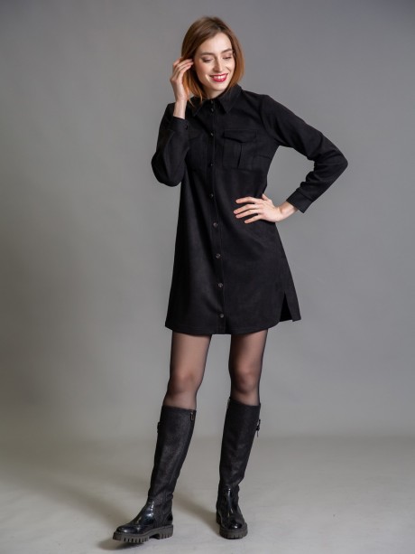 Платье Ivera Collection 926 чёрный размер 42-50 #1