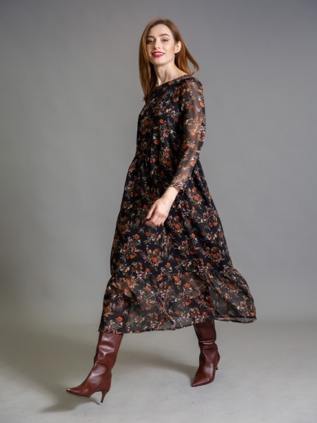 Платье Ivera Collection 932 чёрный размер 42-50 #1