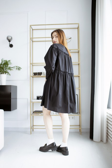Платье Ivera Collection 1004 черный размер 42-52 #3