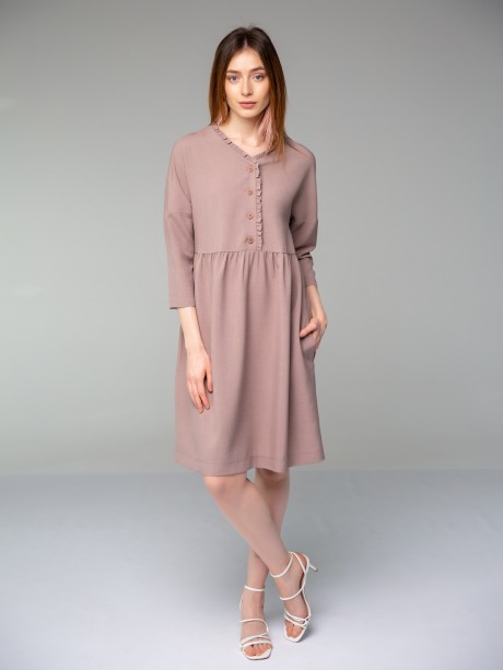 Платье Ivera Collection 1008 какао размер 42-52 #2