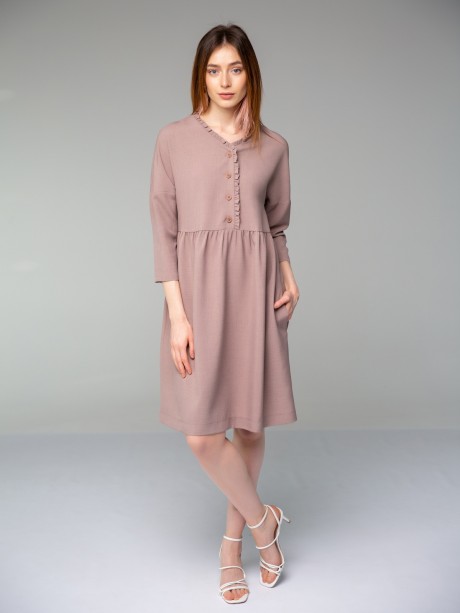 Платье Ivera Collection 1008 какао размер 50 #2