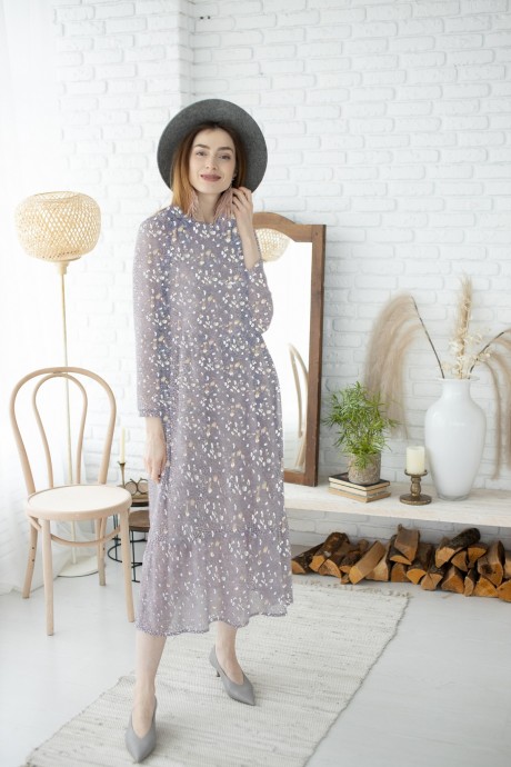 Платье Ivera Collection 932 голубой размер 42-50 #1