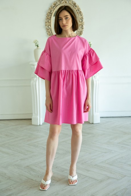 Платье Ivera Collection 1031 Розовый размер 42-48 #1