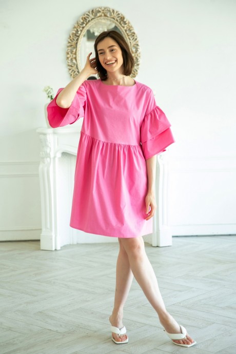 Платье Ivera Collection 1031 Розовый размер 42-48 #3