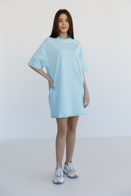 Платье Ivera Collection 1039 голубой размер 42-52 #3