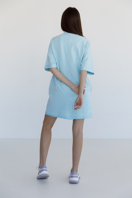 Платье Ivera Collection 1039 голубой размер 42-52 #5