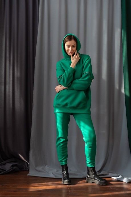 Спортивный костюм Ivera Collection 6021 Зеленый размер 42-54 #1