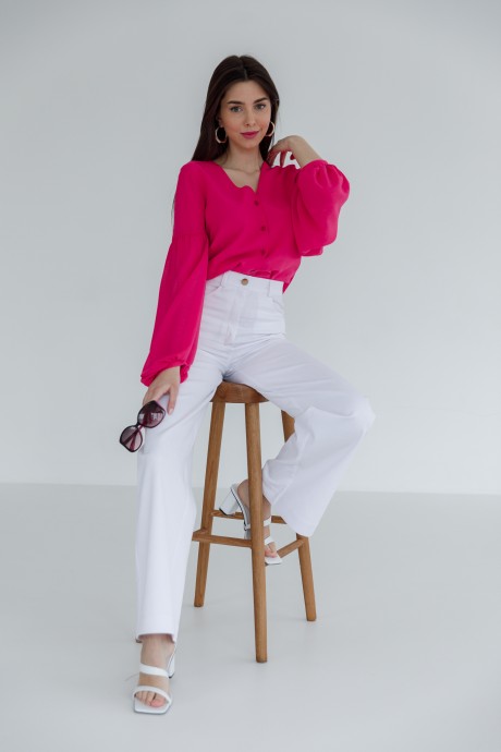 Блузка Ivera Collection 5041 Розовый размер 42-50 #3