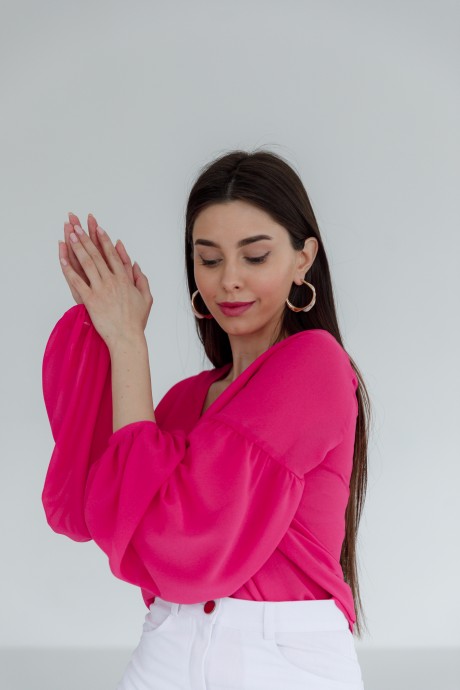 Блузка Ivera Collection 5041 Розовый размер 42-50 #4