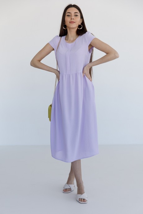Платье Ivera Collection 666 Сиреневый размер 42-52 #2