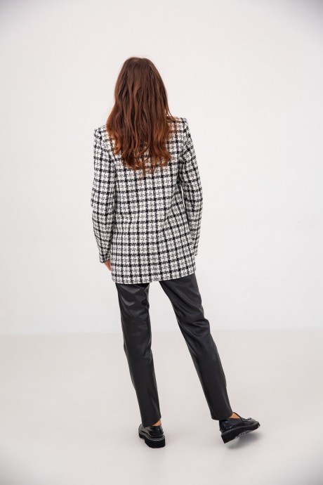 Жакет (пиджак) Ivera Collection 3008К Белый, черный размер 42-50 #4