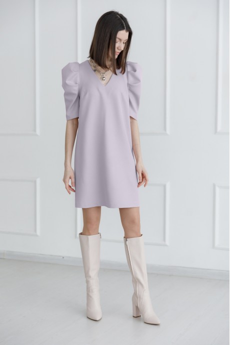 Платье Ivera Collection 1054 сиреневый размер 42-48 #3