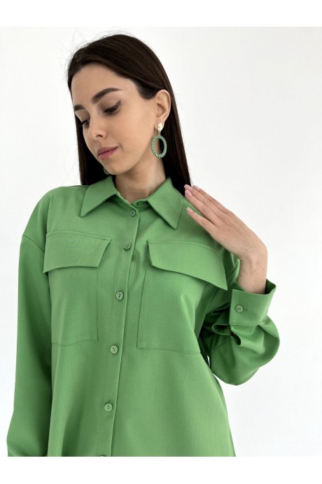 Рубашка Ivera Collection 5060 Светло-зеленый размер 42-48 #4