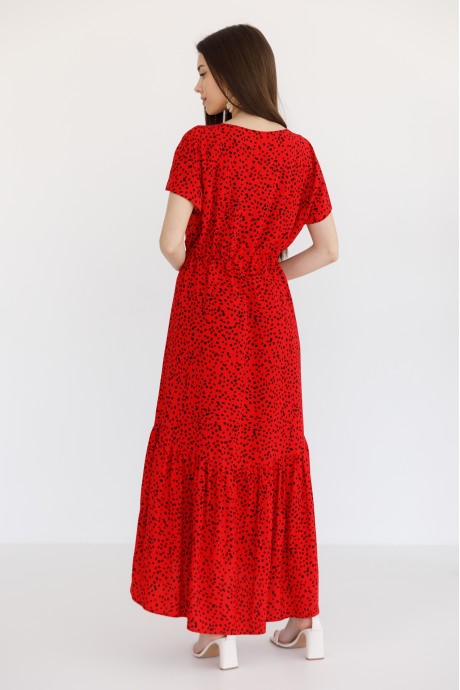 Платье Ivera Collection 1086 красный размер 44-52 #5