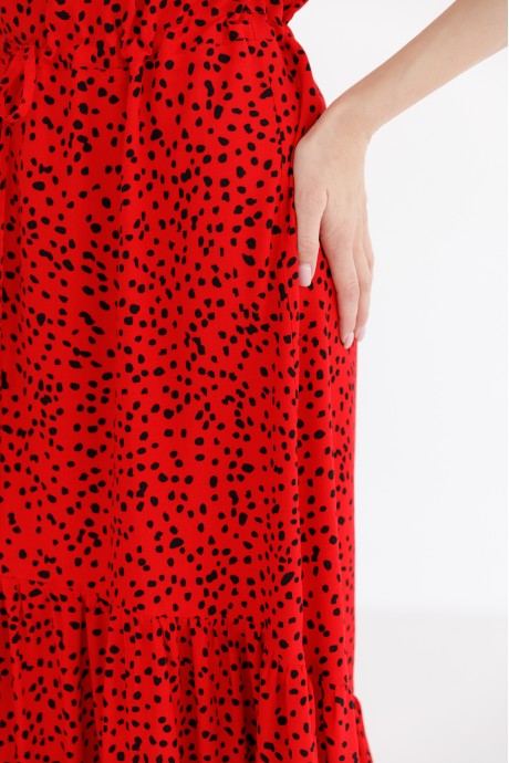 Платье Ivera Collection 1086 красный размер 44-52 #9