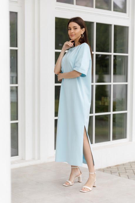 Платье Ivera Collection 1090 голубой размер 42-52 #3