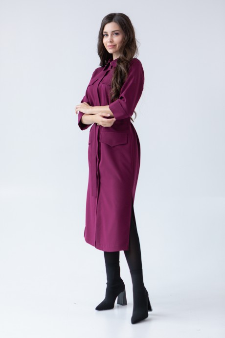 Платье Ivera Collection 1074 темная фуксия размер 42-48 #4