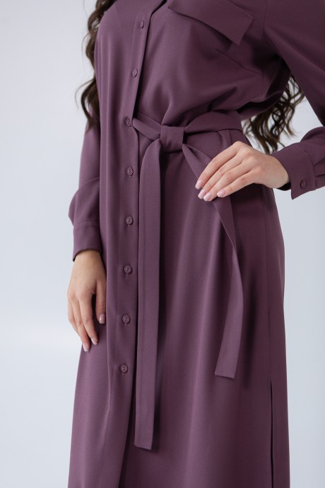 Платье Ivera Collection 1093 сливовый размер 44-52 #5