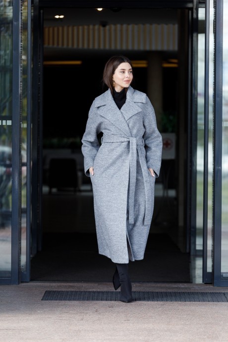 Пальто Ivera Collection 7006-1 серый размер 42-50 #2